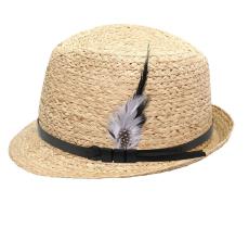 Mon trilby Raphia