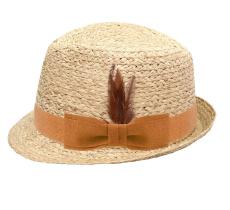 Mon trilby Raphia