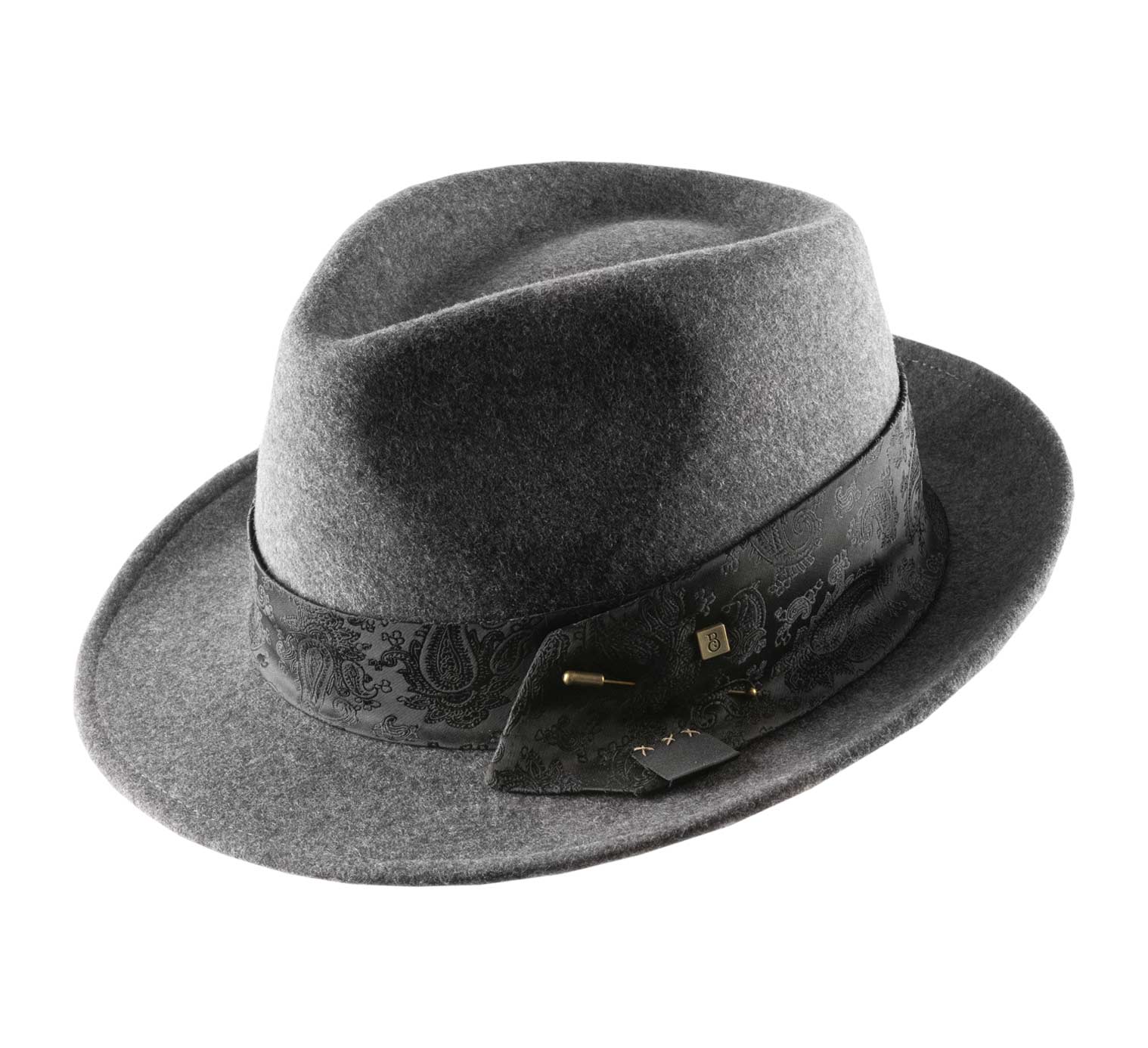 Chapeau Fedora En Feutre à Plumes - Style Trilby Unisexe Adulte - élégant Et Réglable
