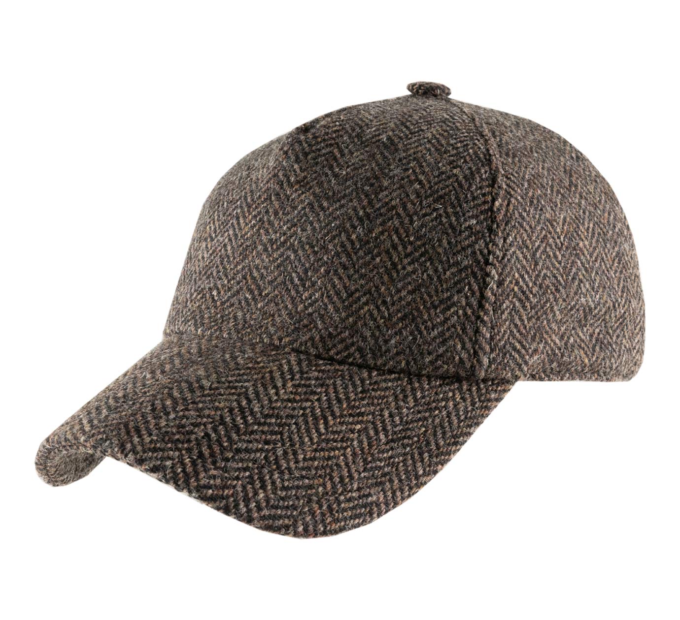 Casquette en tweed