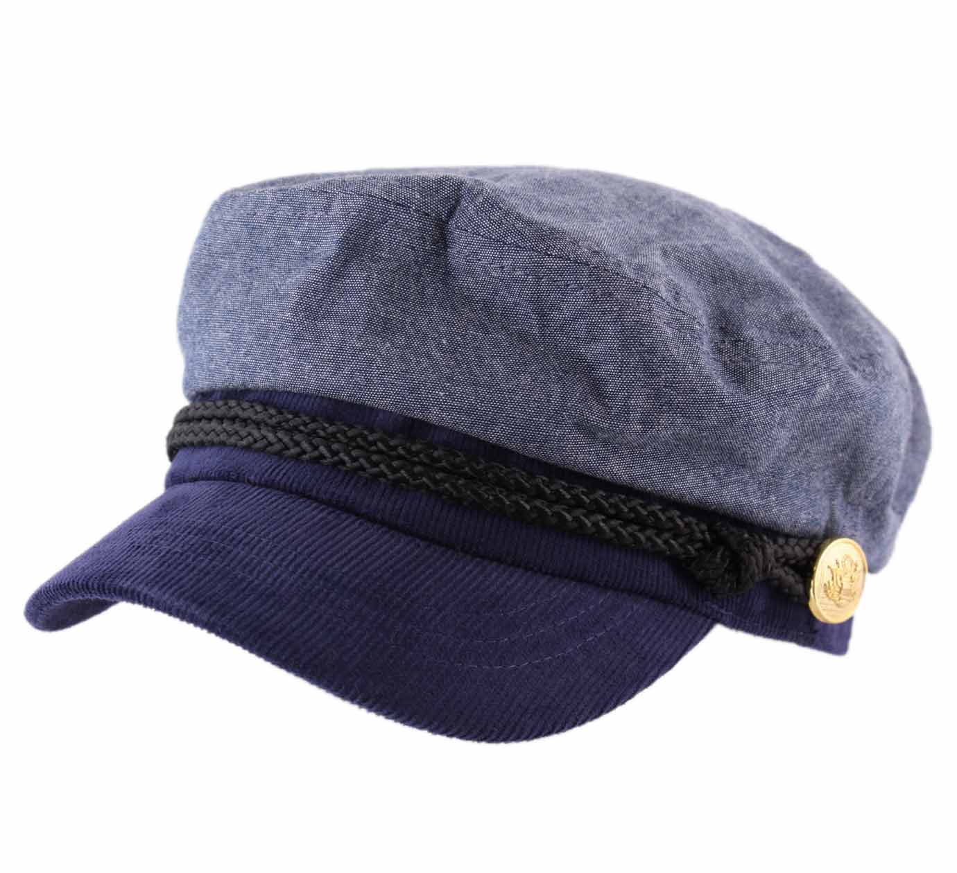 MADSea Casquette Marin Elbe – Casquette En Toile 100% Coton – Look Décontracté Sportif – Protection Solaire