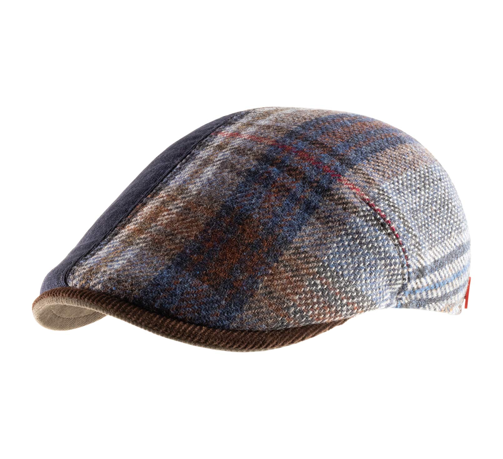 casquette patchwork écossaise