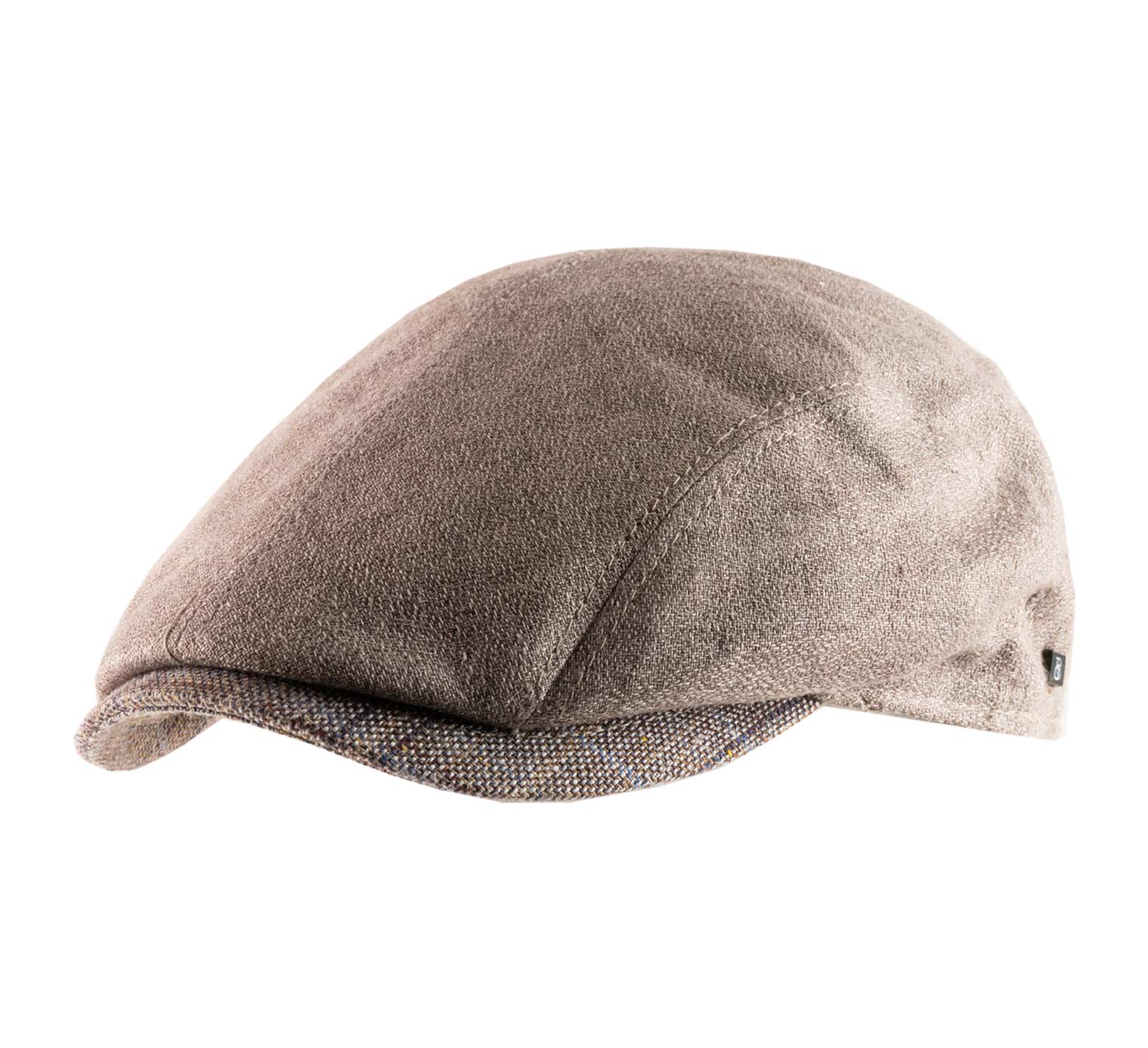 Casquette plate en lin Casquette plate en lin
