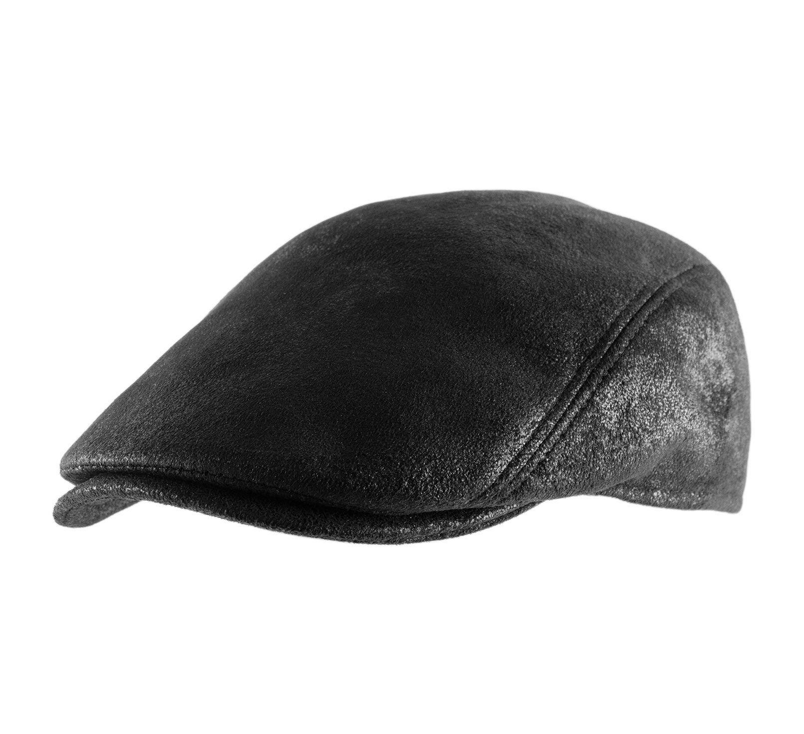 casquette imitation cuir