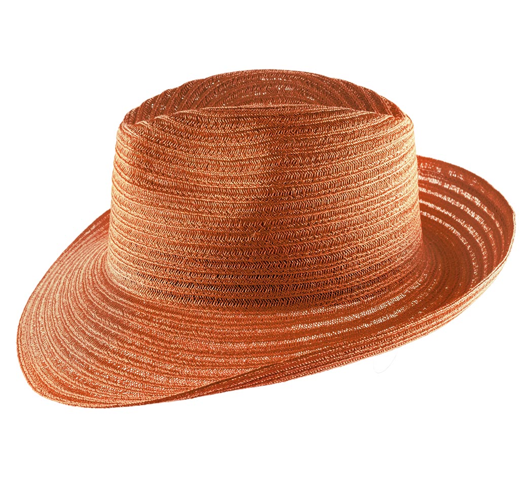 chapeau paille coloré