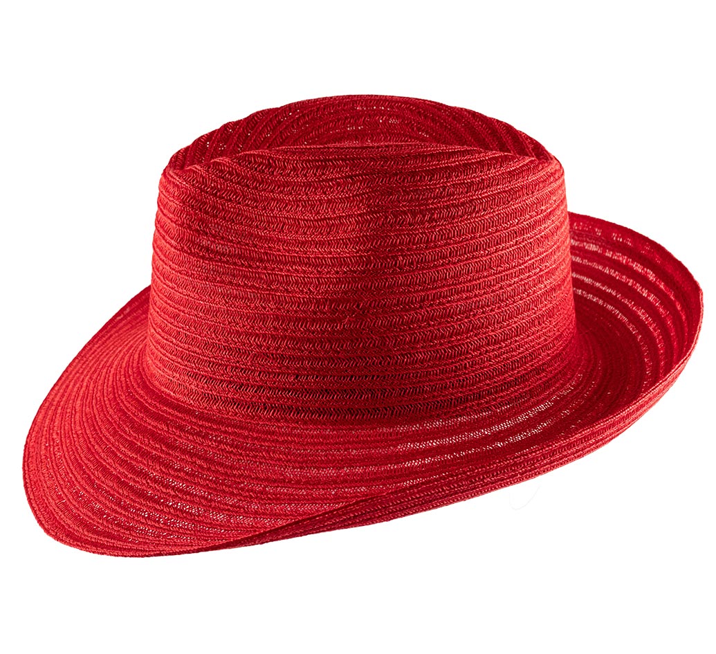 chapeau paille coloré