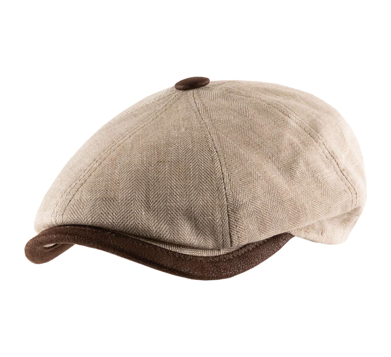 casquette beret lin