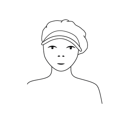 Port de la casquette : Le rakish angle