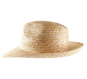 chapeau paille Nude Fedora Paille