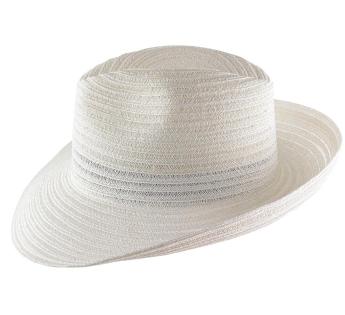 chapeau paille coloré Mon Fedora Abaca