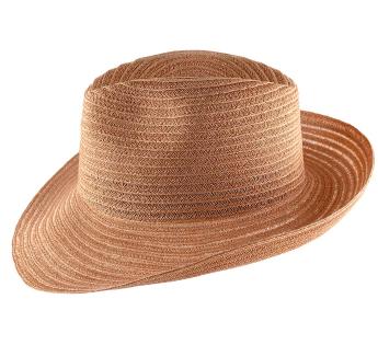 chapeau paille coloré Mon Fedora Abaca