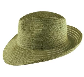 chapeau paille coloré Mon Fedora Abaca