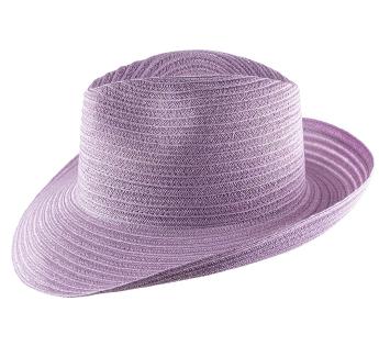 chapeau paille coloré Mon Fedora Abaca