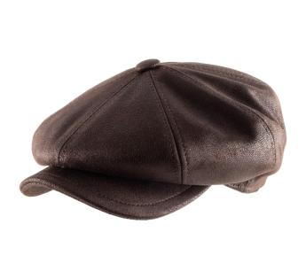 Casquette gavroche cuir Classic Marsigliese Vegan