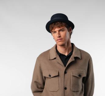 Chapeau Porkpie Noir Classic Porkpie