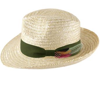 chapeau personnalisable Mon Fedora Paille Cousu