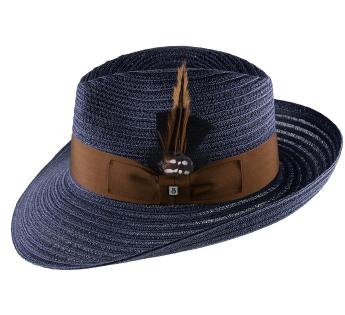 chapeau paille coloré Mon Fedora Abaca