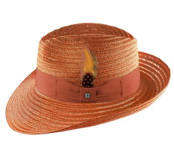 chapeau paille coloré Mon Fedora Abaca