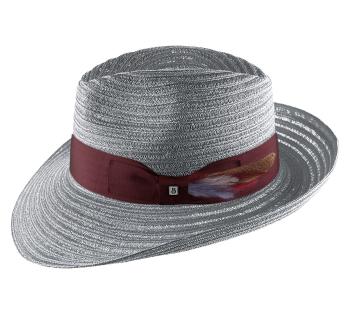 chapeau paille coloré Mon Fedora Abaca