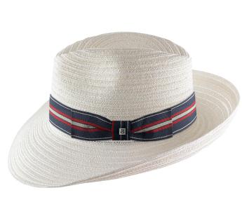 chapeau paille coloré Mon Fedora Abaca