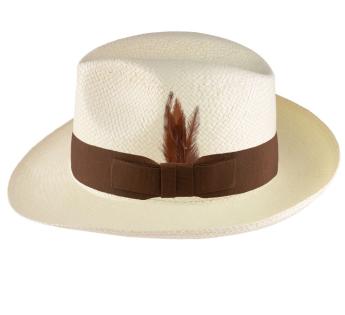 Chapeau personnalisable Mon Fedora Paille